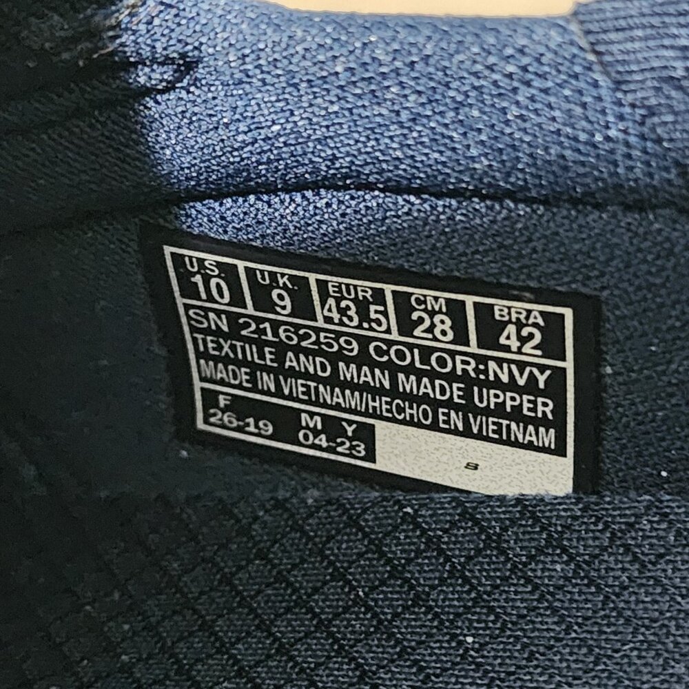 Skechers Go Walk Arch Fit Hands Free Slip-Ins Men's Shoes Size 10 Blue - Picture 9 of 9